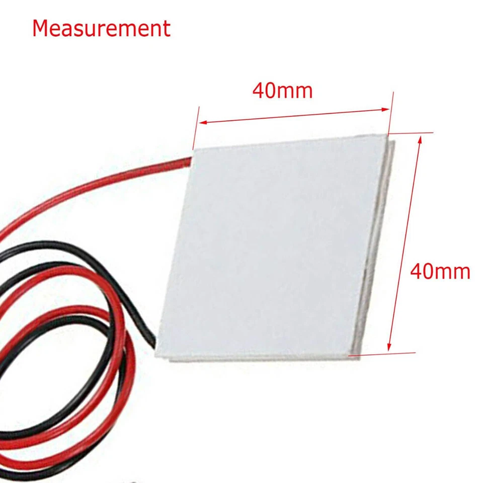 10Pcs 12V 60W TEC1-12706 Heatsink Thermoelectric Cooler Cooling Peltier Module - Image 2 of 4