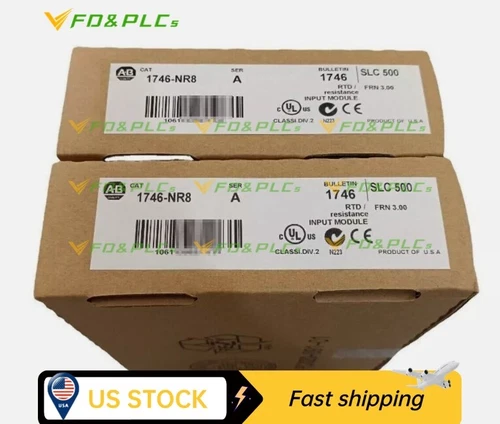 New Factory Sealed 1746-NR8 SLC 500 RTD Resistance Input Module