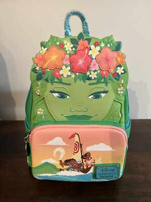 Loungefly Disney Moana Mini Backpack New Release Exclusive! Amazon.com | Loungefly Disney Moana Cosplay Mini Backpack  main image 3