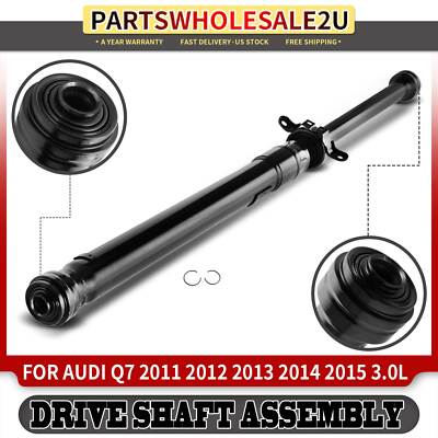Rear Driveshaft Prop Shaft for Audi Q7 2011 2012 2013-2015 3.0L