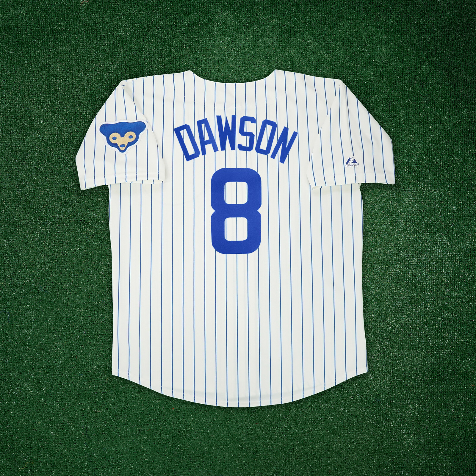 Андре Доусон 1958 Chicago Cubs Мужская домашняя майка цвета слоновой кости из Куперстауна с нашивкой