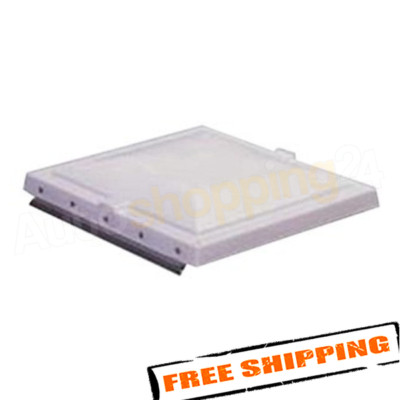 Heng's 90110A-CR Easy Change White Roof Vent Lid with Slide Bar