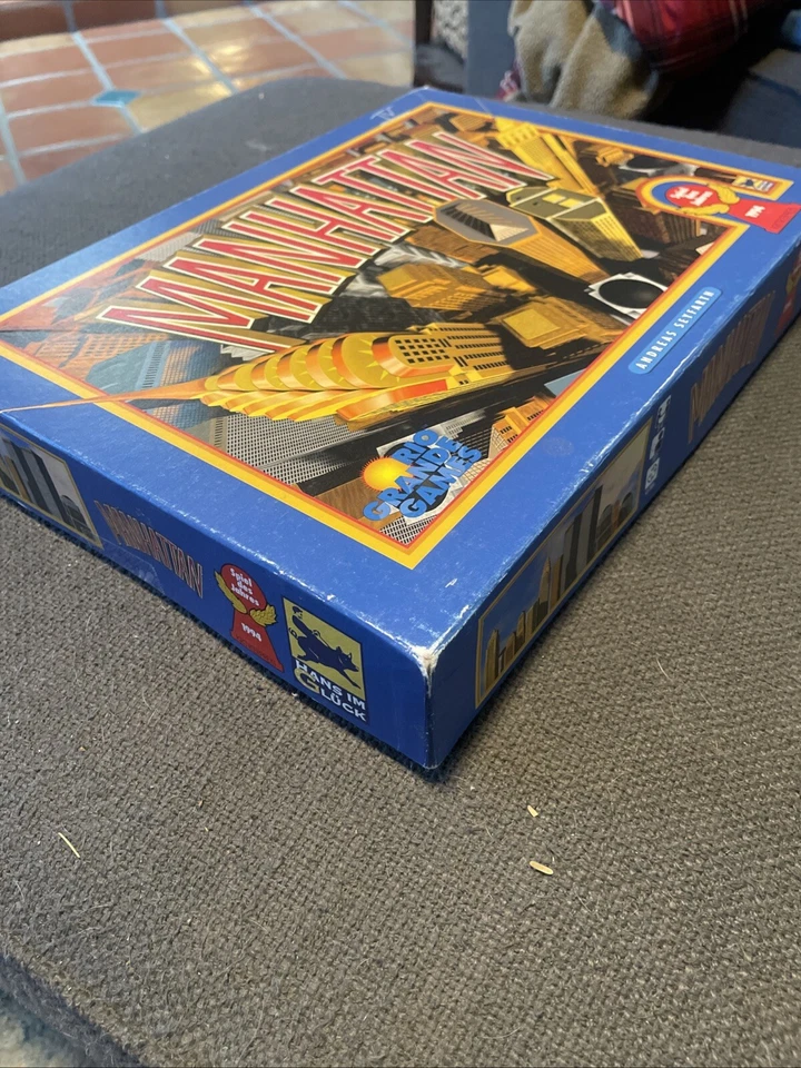 Hans Im Gluck Boardgame Manhattan (German 2nd Ed) Box Fair/Fair - Image 2 of 4