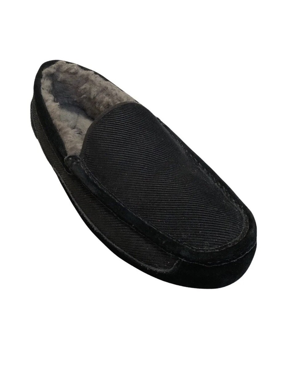 UGG Men’s Ascot Corduroy Slipper Black Size 10 UGG Men main image 4