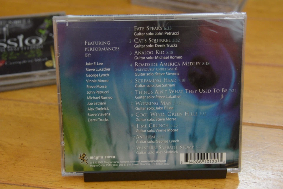 РАЗЛИЧНЫЕ «MAGNA CARTA ГИТАРА GREATS ТОМ 1» CD [НОВЫЙ ЗАПЕЧАТАННЫЙ] РЕДКАЯ РОК [189] - Изображение 2 из 4