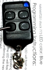 Keyless remote entry Micro N4VMXT251 T410R34-616 car starter clicker control fob