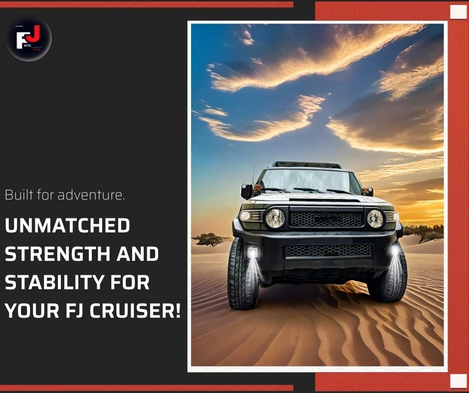 Toyota FJ Cruiser 2007–2014 Wing Delete Fog Light Brackets | Auxbeam 5-Inch - Image 4 of 4