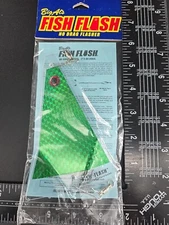 Big Al's Fish Flash Small Fish Flash In-Line Flasher, 6", Lime Bomb