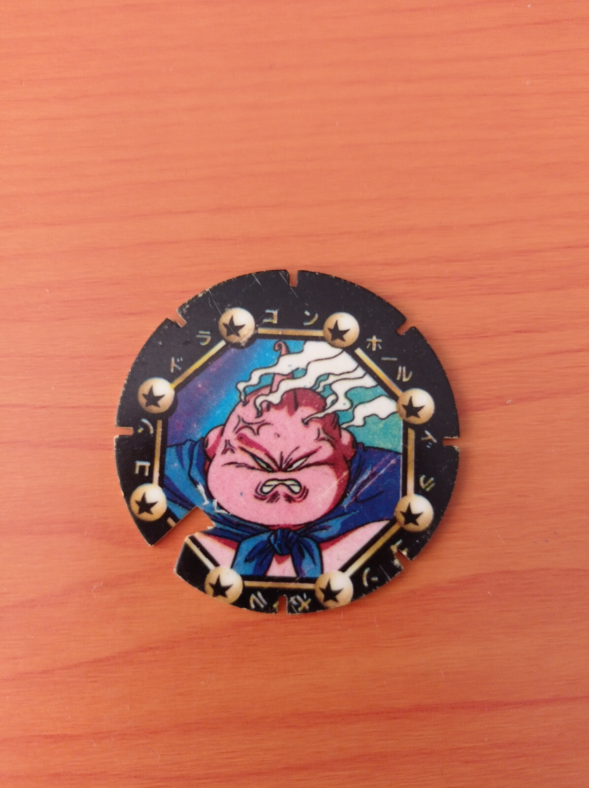 Mega TAZO ⚡ Magin Boo Nº 58 ⚡ volador redondo Dragon ball 1995 Matutano