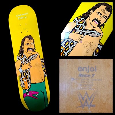 Caswell Berry WWE Jake The Snake Roberts Body Slam Enjoi 8.25'' Skateboard Deck