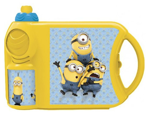 CONJUNTO COMBINADO CAJA DE ALMUERZO ESCOLAR PARA NIÑOS Y BOTELLA DE AGUA DEPORTIVA SELECCIONA TU PERSONAJE NUEVO - Imagen 6 de 8