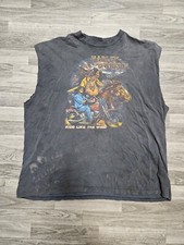 Vintage 90s Harley Davidson Ride Like The Wind Twins Cities Minnesota Shirt 3XL