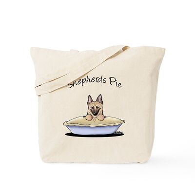 CafePress Shepherds Pie Natural Canvas Tote Bag, Cloth Shopping Bag (1311132681)