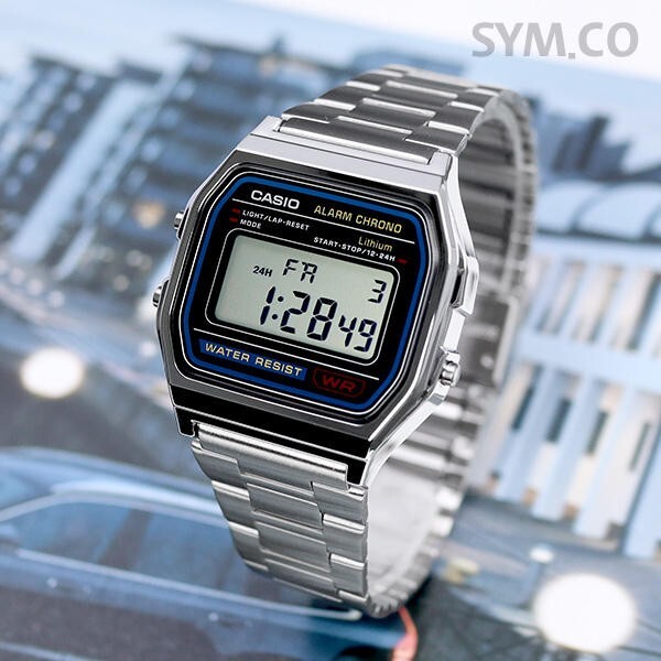 CASIO A158W Metal Band Watch in for sale online | eBay