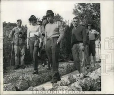 1969 Press Photo The hunt on Spetsopoula on Stavros Niarchos' Greek Island
