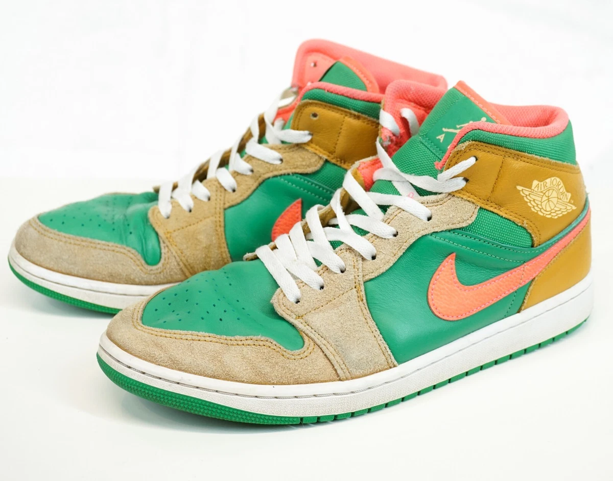 Jordan 1 SE Mid Wheat Watermelon | eBay