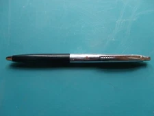 VINTAGE BLACK CHROME SCRIPTO BALL POINT PEN