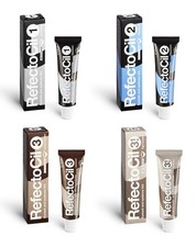 Image of RefectoCil Eyebrow Tint Black Natural Brown Eyelash Tinting Dye Henna 15ml/0.5oz