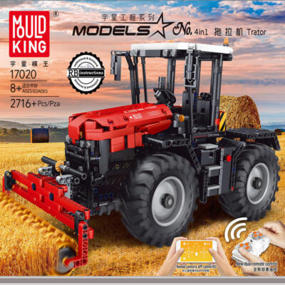 Mould King 17020 Roter Traktor RC