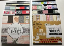 Me & My Big Ideas Mambi Sheets 12 x 12 Paper Pads Variations Available-U Choose