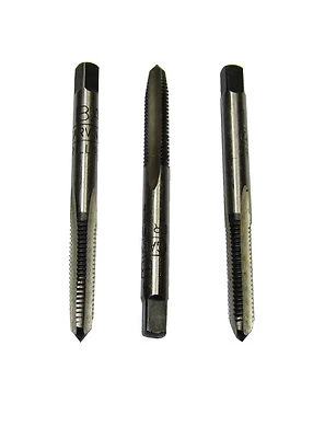 RDGTOOLS HBM MYFORD 3PC 1BA TAP SET CARBON STEEL TAP SET FROM RDGTOOLS
