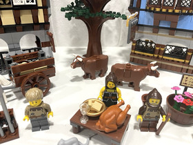 LEGO Medieval Market Village 100% with Manuals, no box - 2009