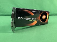 Scheda grafica EVGA GeForce GTX 260 Core 216 896MB GDDR3 PCIe | Testata e funzionante