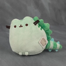 Gund Pusheenosaurus Pusheen Plush Stuffed Animal Cat Dino Dinosaur Green Mint