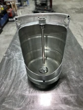 Unique urinals made from beer kegs – perfect for bars, pubs, or themed venues