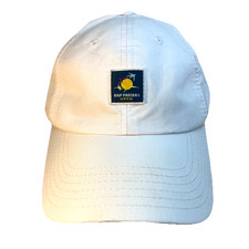BNP Paribas (tennis) Open white woven poly cap strapback, by American Needle