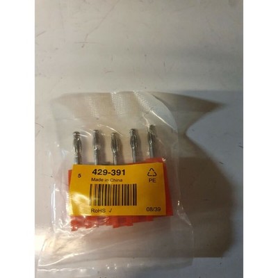 RS PRO Set Von 22 Buchsen 4 MM Stecker, 10A Rot