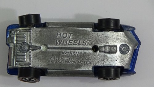 Hot Wheels 1968 Redline Blue Python Car #883 - Picture 6 of 6