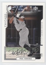 2000 Upper Deck MVP Silver Script Paul Konerko #208 0b5