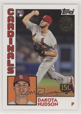 2019 Topps 1984 Baseball Rookies 150th Anniversary 98/150 Dakota Hudson 0t2
