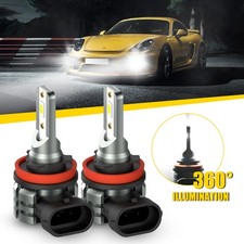 For Honda Accord 2006-2018 H11 H16JP Fog Light 6000K White LED Fog/Driving Bulbs