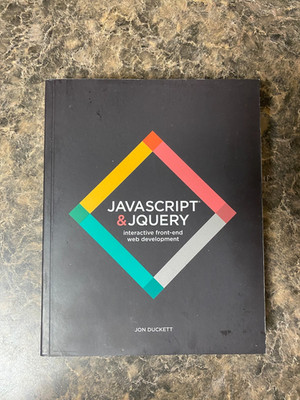 JavaScript and JQuery : Interactive Front-End Web Development by Jon Duckett...