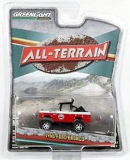 GreenLight 1966 Ford Bronco All-Terrain Series 2 - 35020 NRFP White/Red 1:64