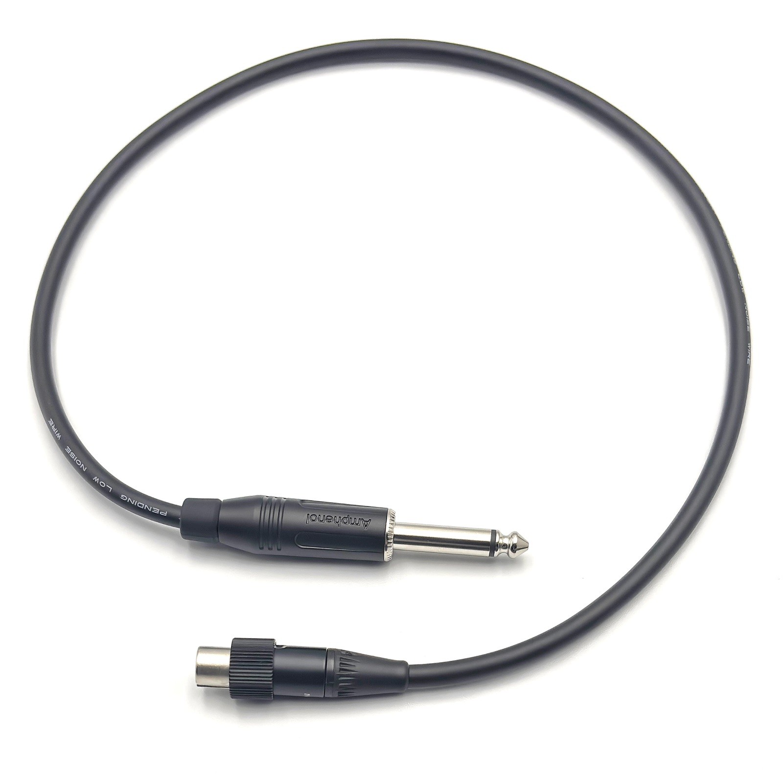 SHURE 무선 팩 케이블 1/4" 잭 - 미니 4핀(잠금식) 업그레이드(WA305/WA307) 4
