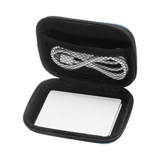 Protective Travel Case, Sky Blue Rectangle Small Hard EVA Case