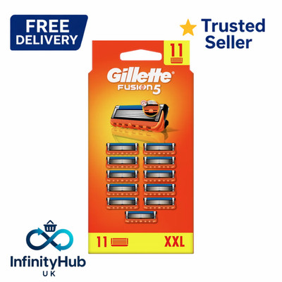 Gillette Fusion5 Rasierklingen 11er Pack Nachfüllpackungen - ORIGINAL