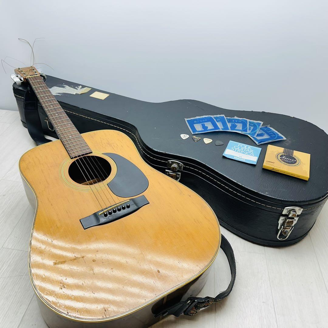 Yamaki アコースティックギター　F 118 Acoustic Guitar Yamaki F 118 Natural Made in Japan with Hard