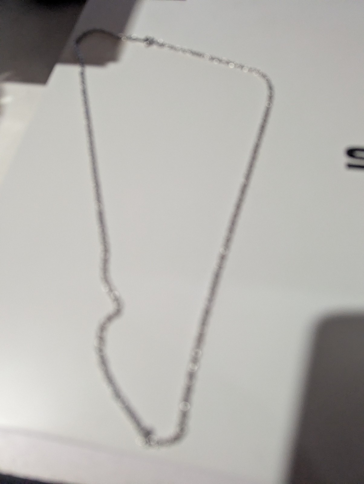 18 inch sterling silver chain - image 2