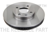2X Bremsscheibe NK 205019 FüR Aveo Chevrolet T300 LPG