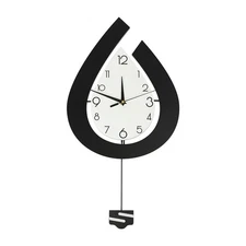 Large Wall Clock for Living Room Decor Big Pendulum Modern Silent Wall Clock