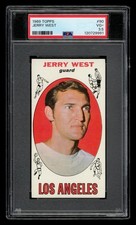 1969-70 Topps Set-Break # 90 Jerry West PSA 3.5 VG+