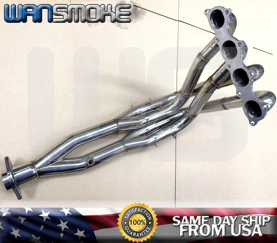 FOR 94-01 INTEGRA GSR TYPE-R CIVIC SI B-SERIES TRI-Y EXHAUST HEADER ...