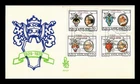 Dr Jim Stamps Vatican 50th Anniversary of Lateran Pact 4v Set First Day Cover