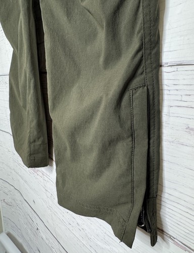REI Hiking Pants Kids Boys Small / 8 Zip Off Convertible Shorts Cargo Green - Picture 5 of 6