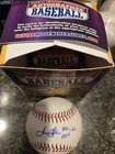 Autographed TOMMY HELMS "ROY NL 66" Official Major League Baseball w/COA Signed