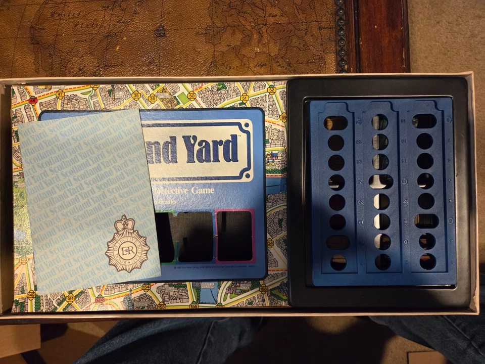 Scotland Yard 1983 Board Game Ravensburger 1983 100% COMPLETE? EUC West Germany - Image 2 of 4